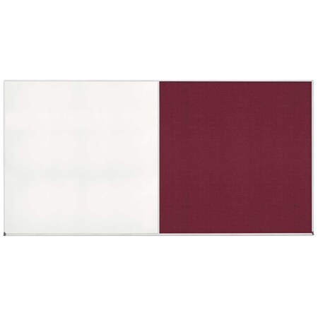 United Visual Products Enclosed Corkboard, 1 Door, 48"x36", 4" Fra UV3416-WHITE-ULTMAR